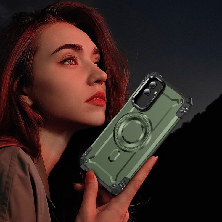 For Samsung Galaxy A32 Lens Holder MagSafe Phone Case