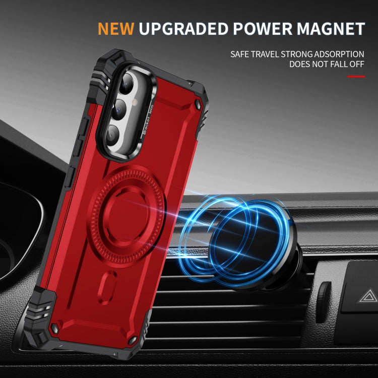 For Samsung Galaxy A34 Lens Holder MagSafe Phone Case