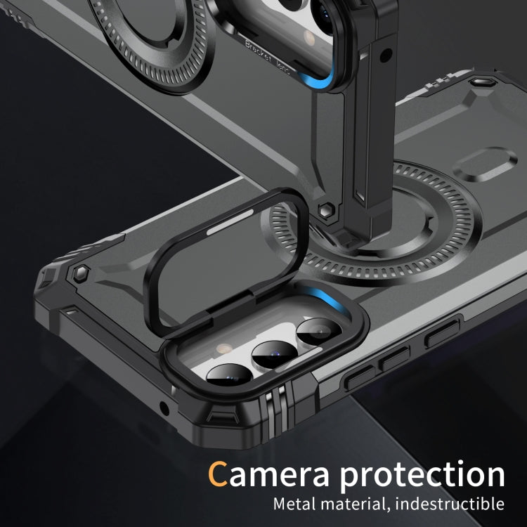 For Samsung Galaxy A34 Lens Holder MagSafe Phone Case