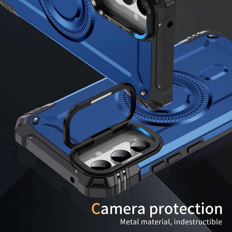 For Samsung Galaxy A34 Lens Holder MagSafe Phone Case