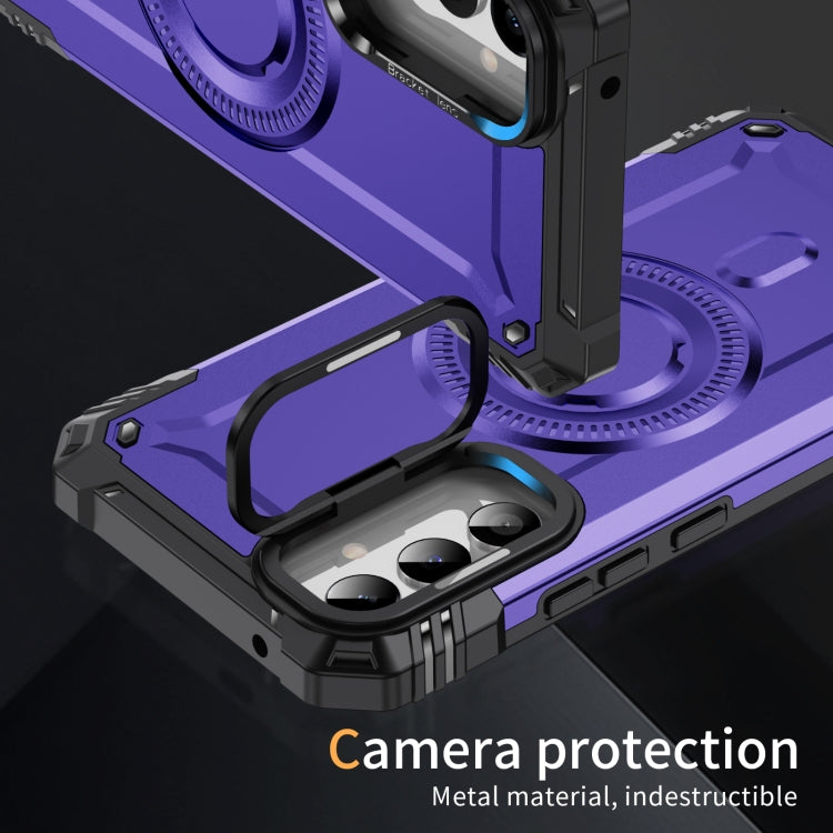 For Samsung Galaxy A34 Lens Holder MagSafe Phone Case