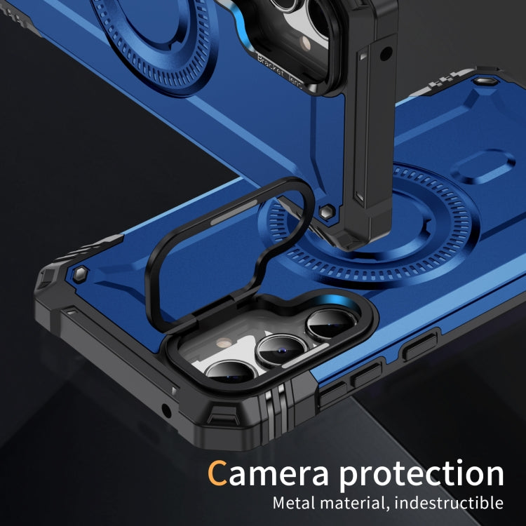 For Samsung Galaxy A35 5G Lens Holder MagSafe Phone Case