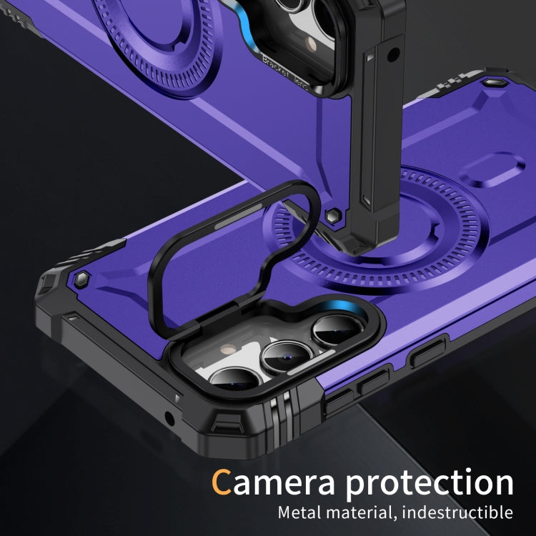 For Samsung Galaxy A35 5G Lens Holder MagSafe Phone Case