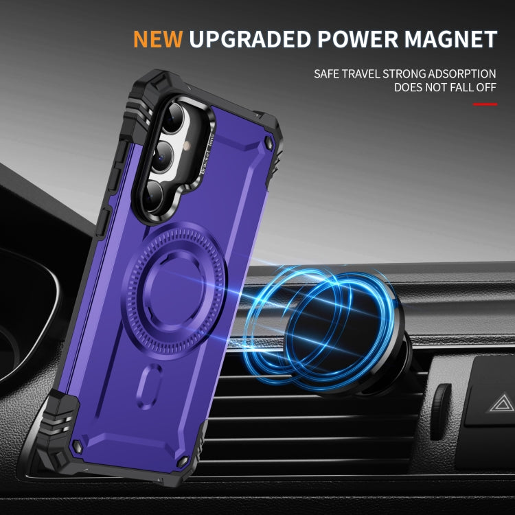 For Samsung Galaxy A35 5G Lens Holder MagSafe Phone Case