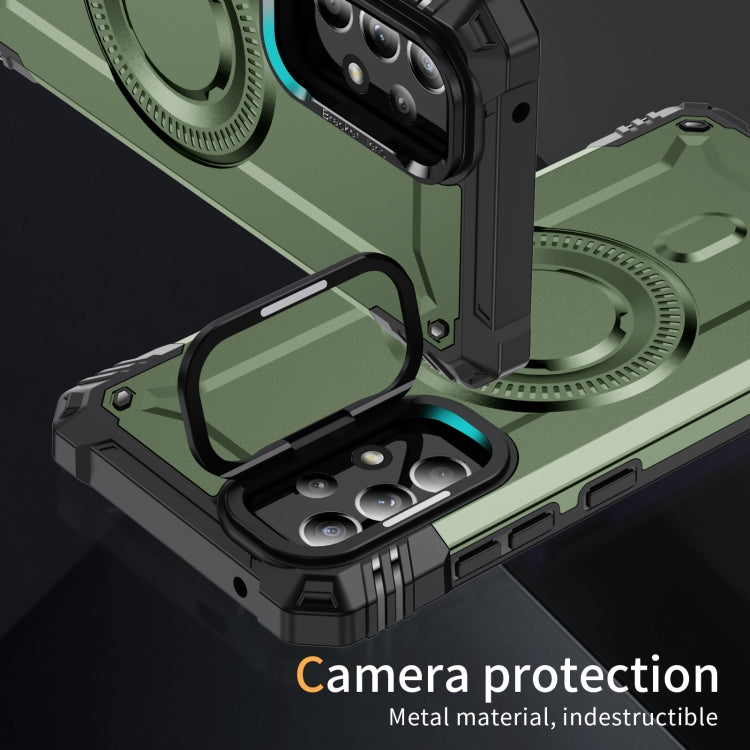 For Samsung Galaxy A52 5G / 4G / A52s 5G Lens Holder MagSafe Phone Case