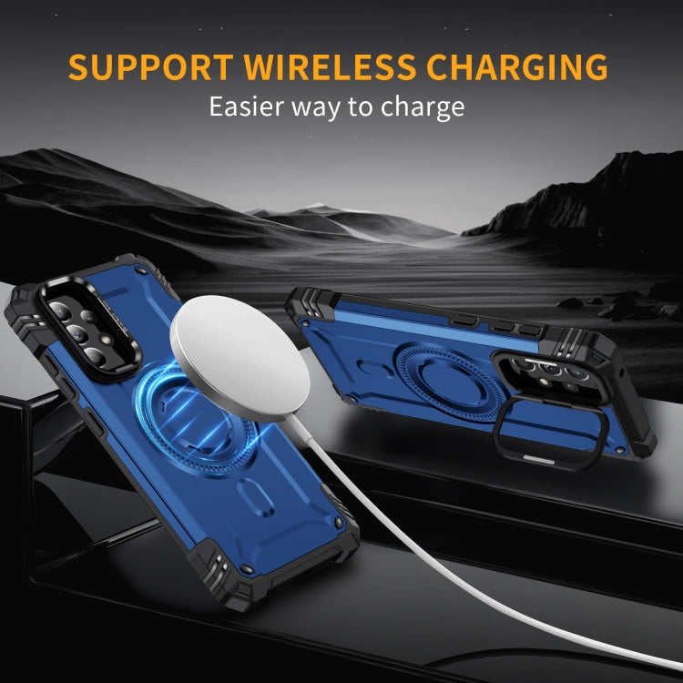 For Samsung Galaxy A52 5G / 4G / A52s 5G Lens Holder MagSafe Phone Case