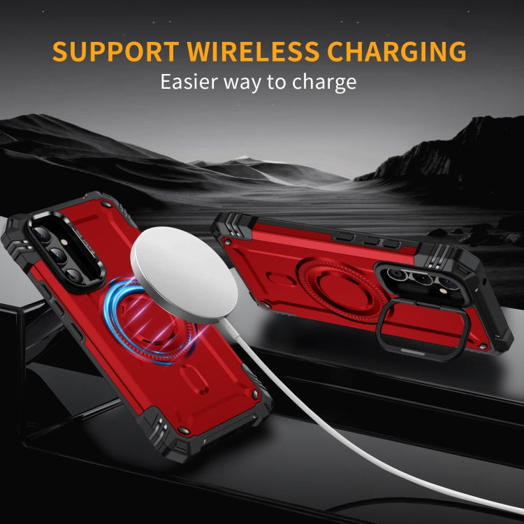For Samsung Galaxy A54 Lens Holder MagSafe Phone Case