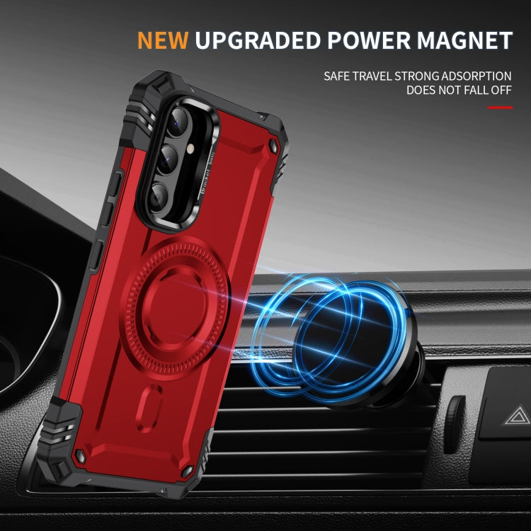 For Samsung Galaxy A54 Lens Holder MagSafe Phone Case