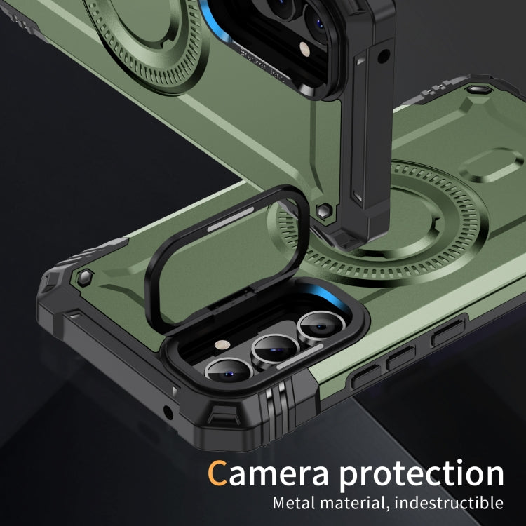 For Samsung Galaxy A54 Lens Holder MagSafe Phone Case