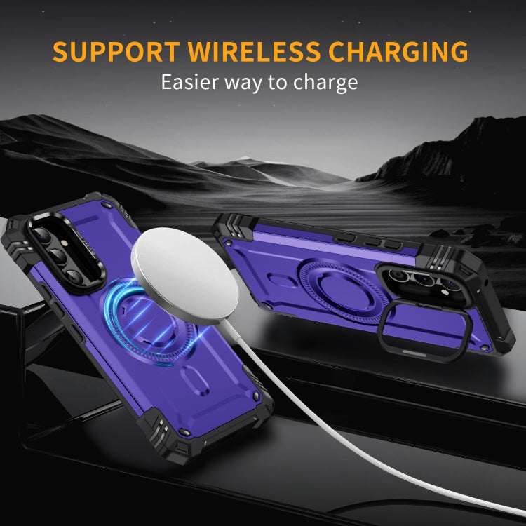 For Samsung Galaxy A54 Lens Holder MagSafe Phone Case