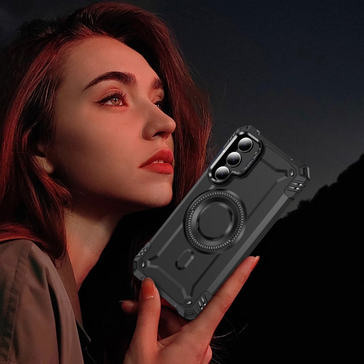 For Samsung Galaxy S23+ 5G Lens Holder MagSafe Phone Case