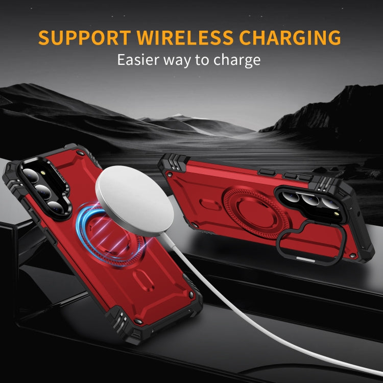 For Samsung Galaxy S23+ 5G Lens Holder MagSafe Phone Case