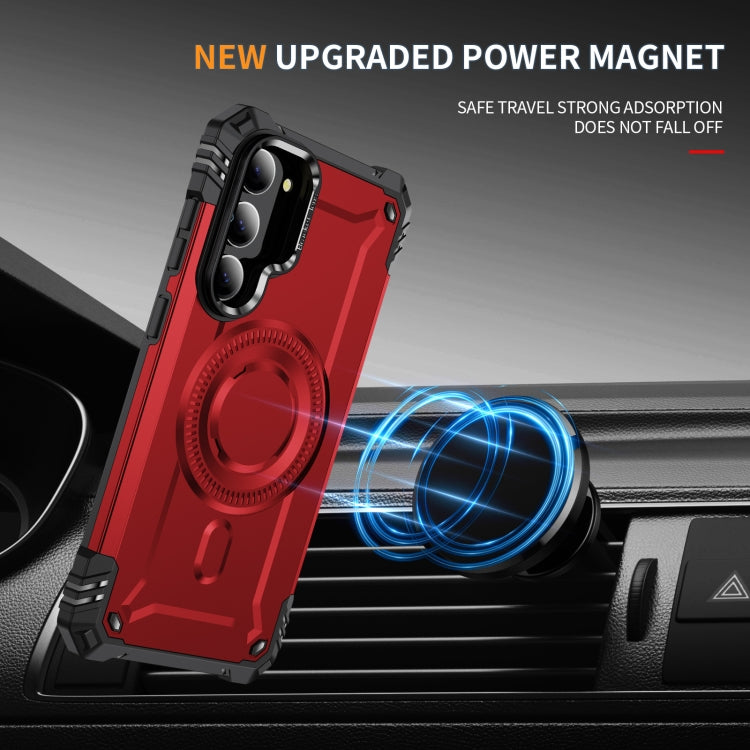 For Samsung Galaxy S23+ 5G Lens Holder MagSafe Phone Case