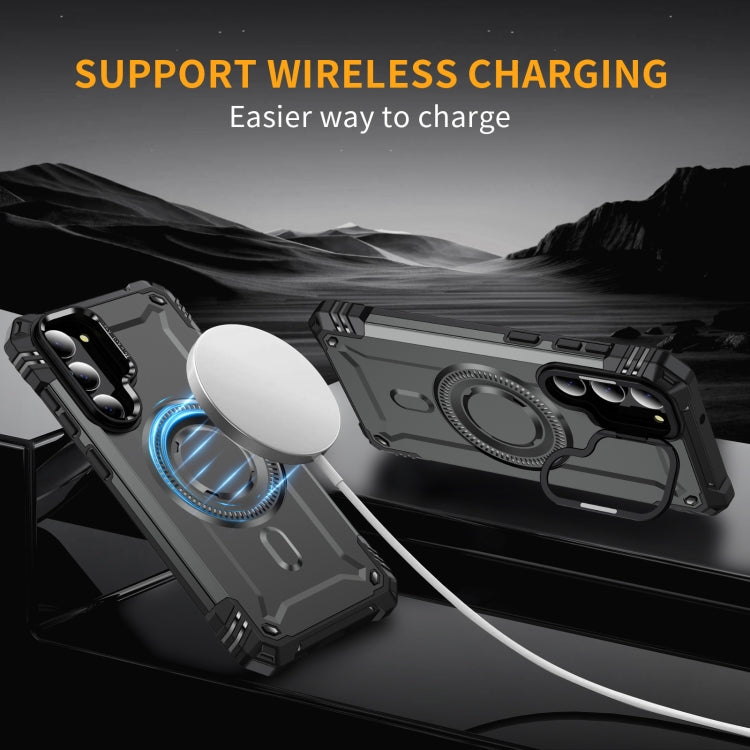 For Samsung Galaxy S23+ 5G Lens Holder MagSafe Phone Case