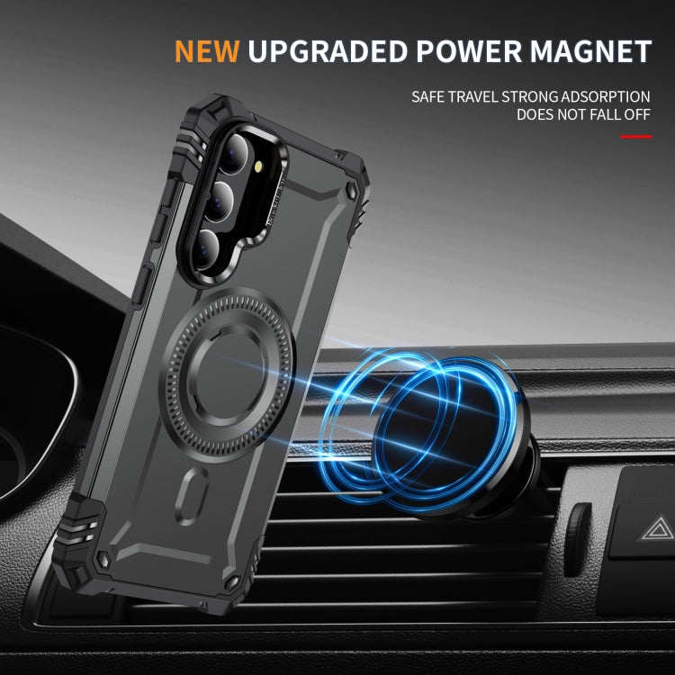 For Samsung Galaxy S23+ 5G Lens Holder MagSafe Phone Case