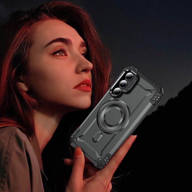 For Samsung Galaxy S23+ 5G Lens Holder MagSafe Phone Case
