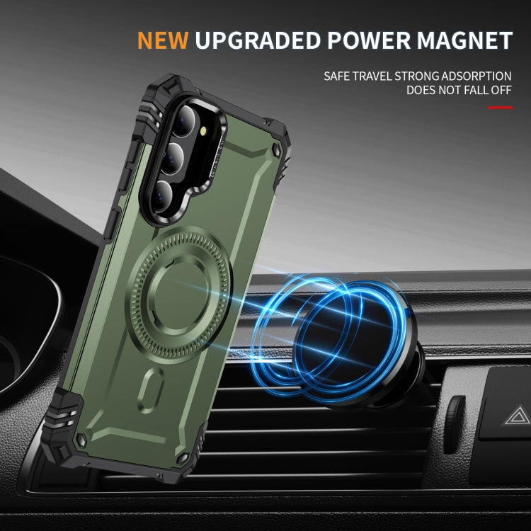 For Samsung Galaxy S23+ 5G Lens Holder MagSafe Phone Case