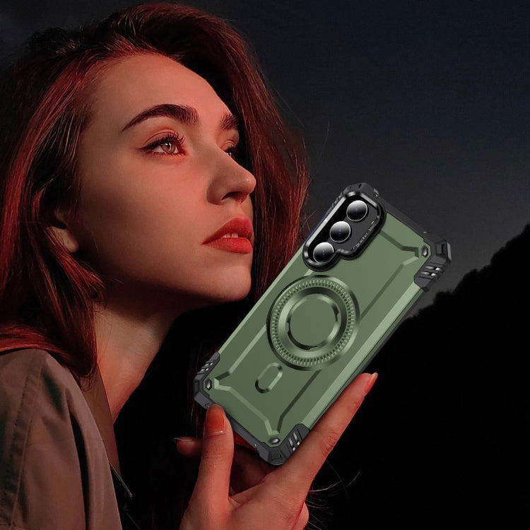 For Samsung Galaxy S23+ 5G Lens Holder MagSafe Phone Case