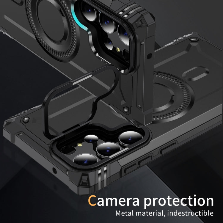For Samsung Galaxy S23 Ultra 5G Lens Holder MagSafe Phone Case