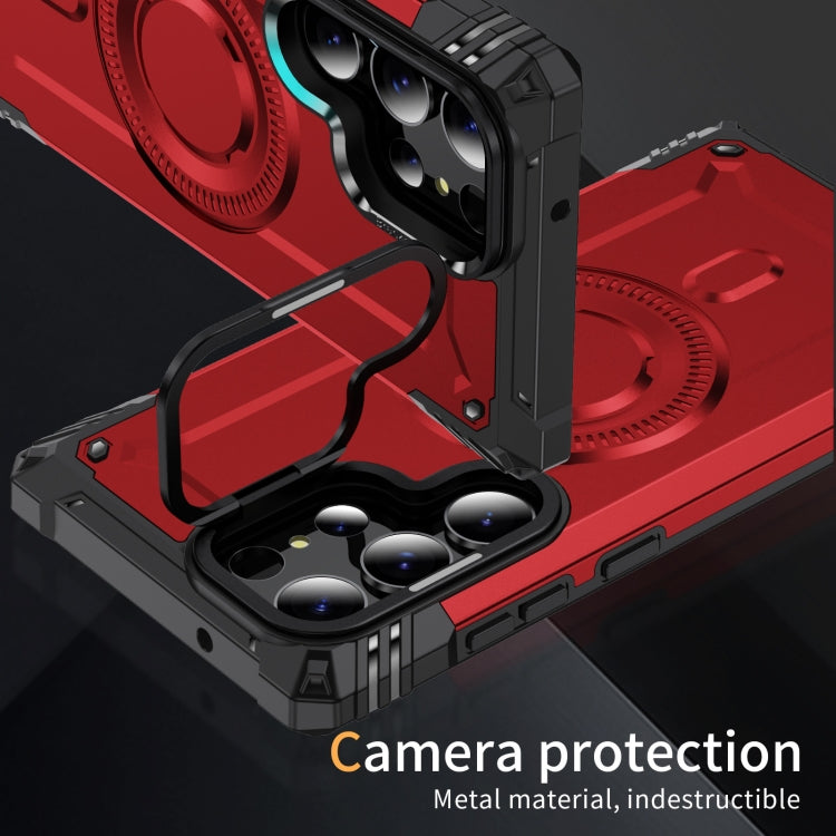 For Samsung Galaxy S23 Ultra 5G Lens Holder MagSafe Phone Case