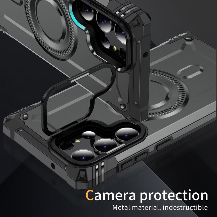 For Samsung Galaxy S23 Ultra 5G Lens Holder MagSafe Phone Case