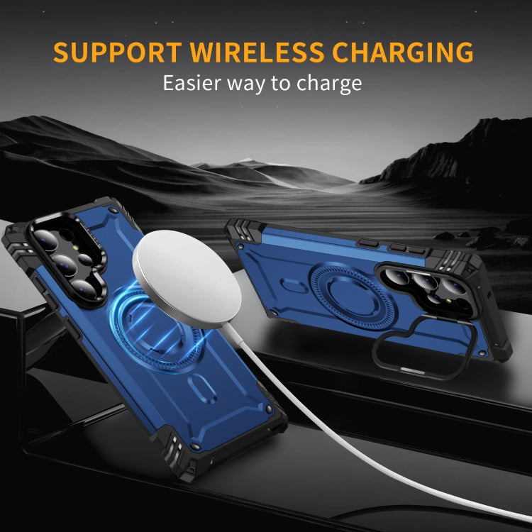 For Samsung Galaxy S23 Ultra 5G Lens Holder MagSafe Phone Case