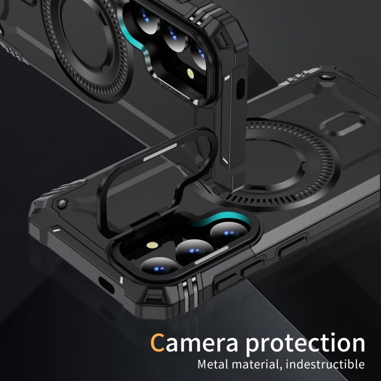 For Samsung Galaxy S24+ 5G Lens Holder MagSafe Phone Case
