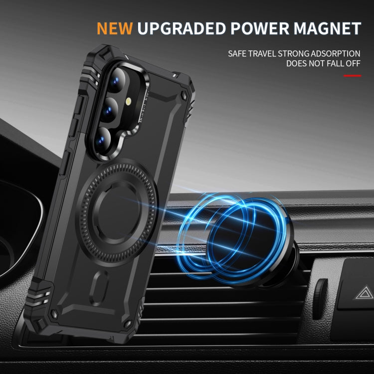 For Samsung Galaxy S24+ 5G Lens Holder MagSafe Phone Case
