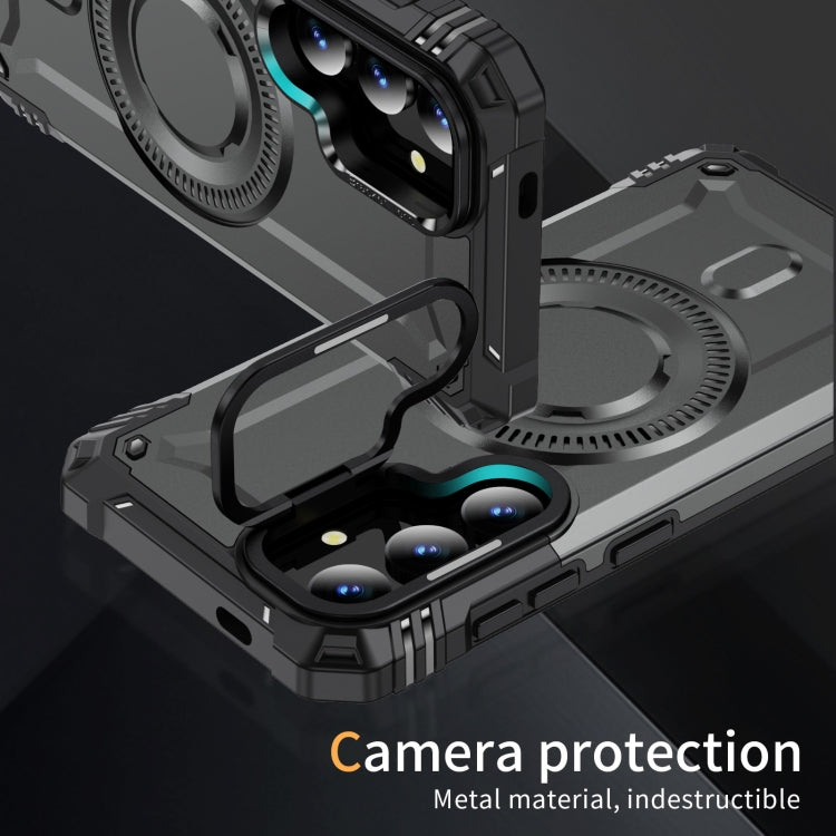 For Samsung Galaxy S24+ 5G Lens Holder MagSafe Phone Case