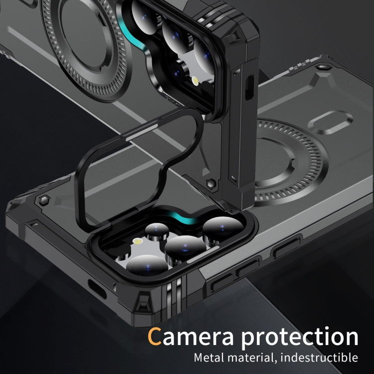 For Samsung Galaxy S24 Ultra 5G Lens Holder MagSafe Phone Case