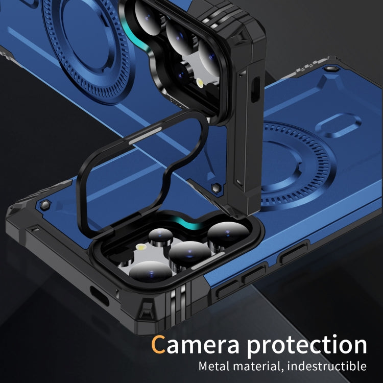 For Samsung Galaxy S24 Ultra 5G Lens Holder MagSafe Phone Case