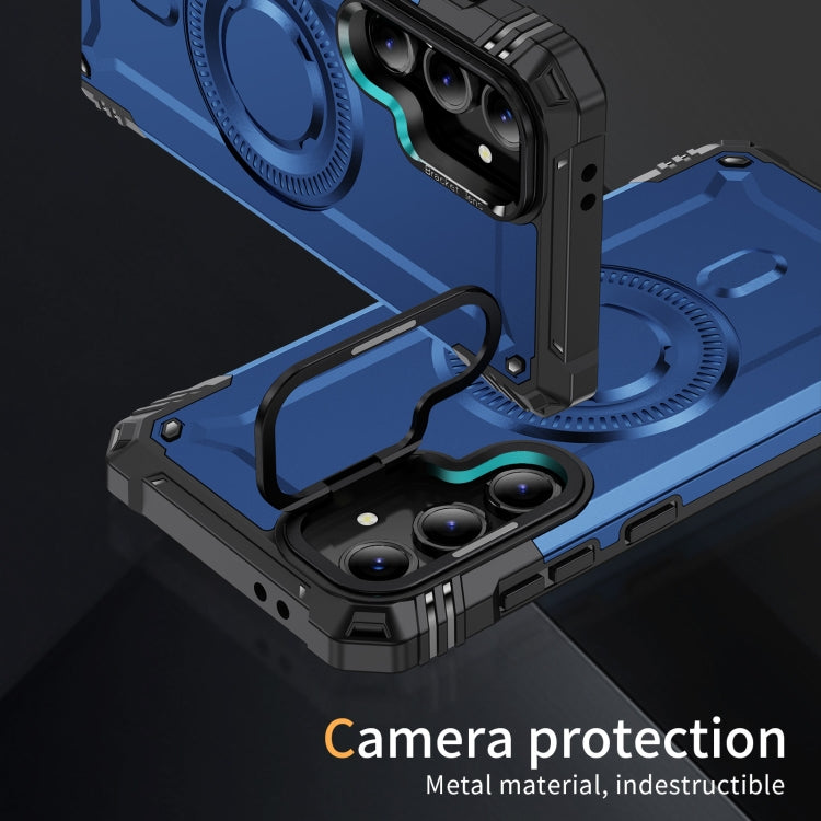For Samsung Galaxy S24 FE 5G Lens Holder MagSafe Phone Case
