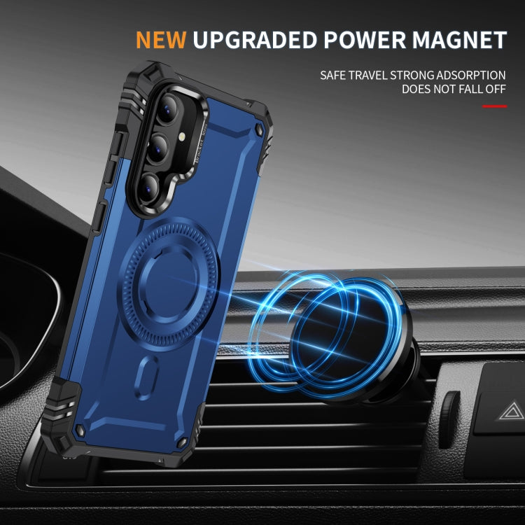 For Samsung Galaxy S24 FE 5G Lens Holder MagSafe Phone Case