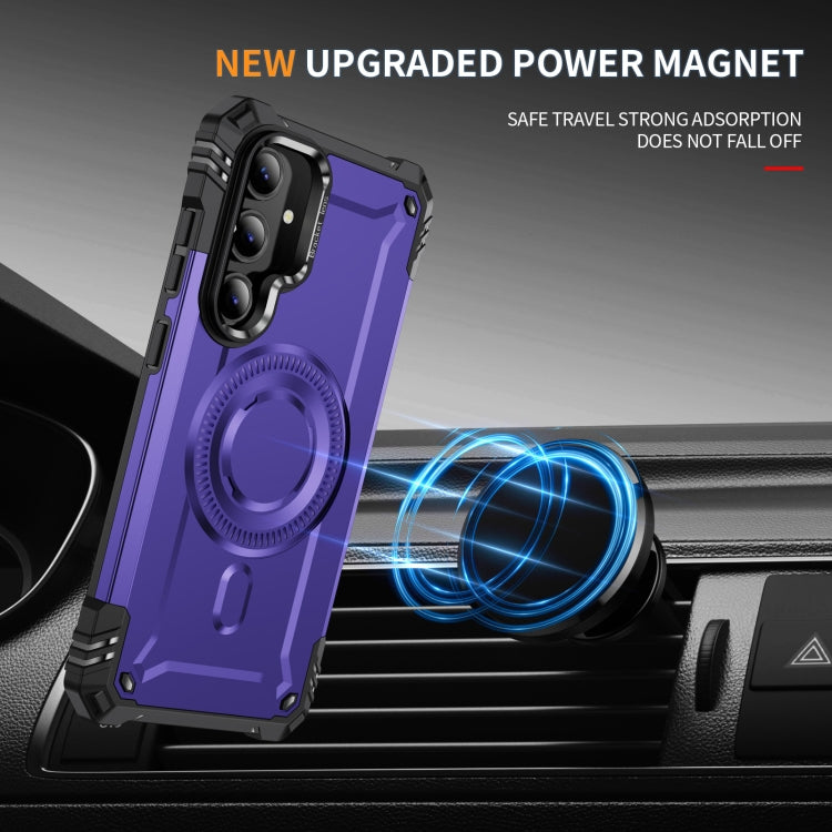 For Samsung Galaxy S24 FE 5G Lens Holder MagSafe Phone Case