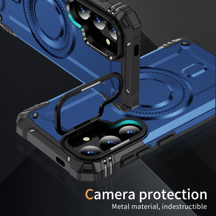 For Samsung Galaxy S25 5G Lens Holder MagSafe Phone Case