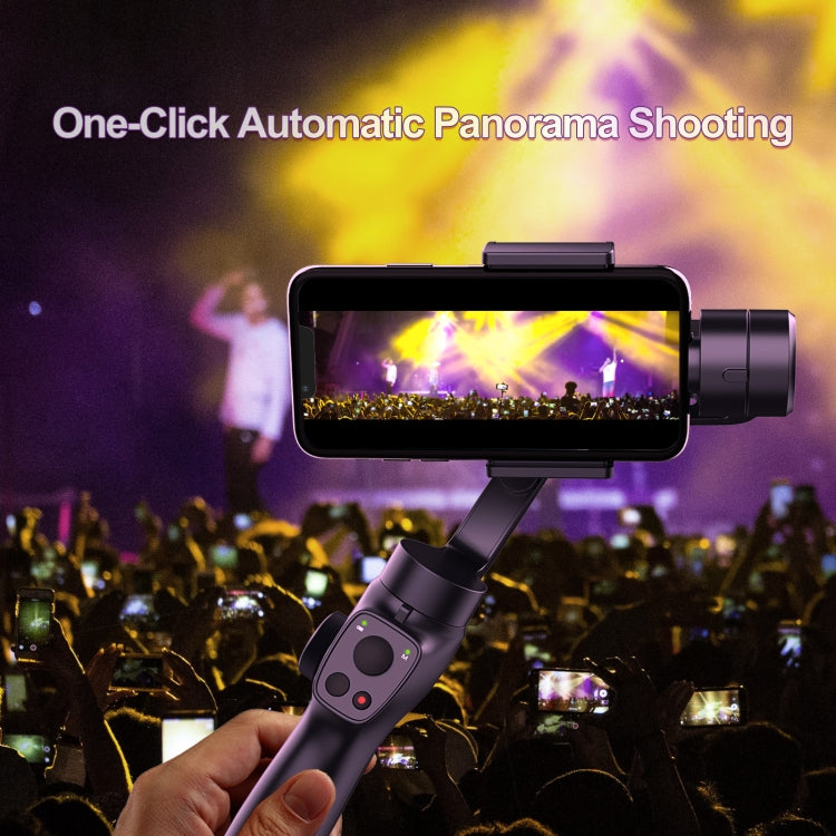 FUNSNAP Capture 2s Smart 3-Axis Handheld Gimbal Phone Live Stabilizer, Combo Version - Black