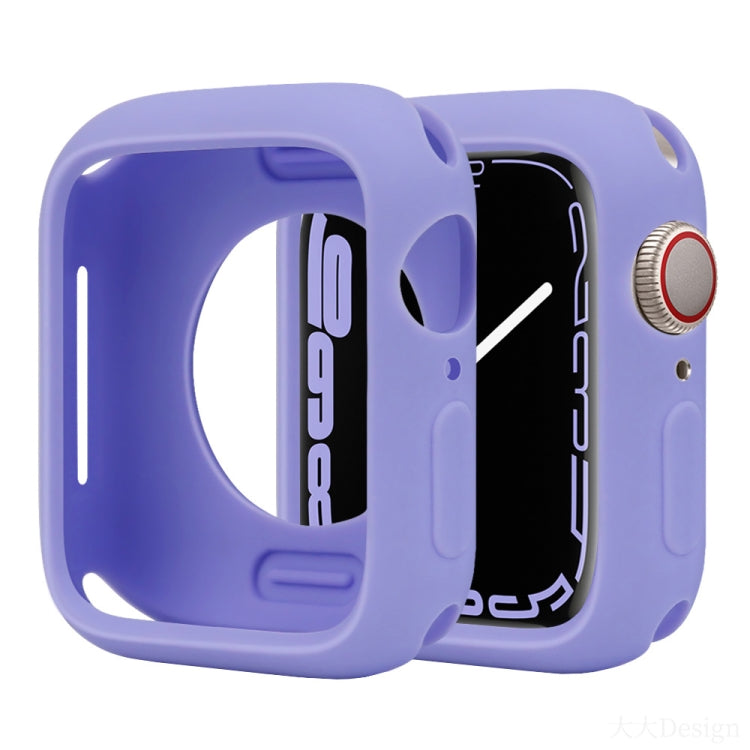 For Apple Watch Series 38mm / 40mm Candy Silicone Half Coverage Watch Case