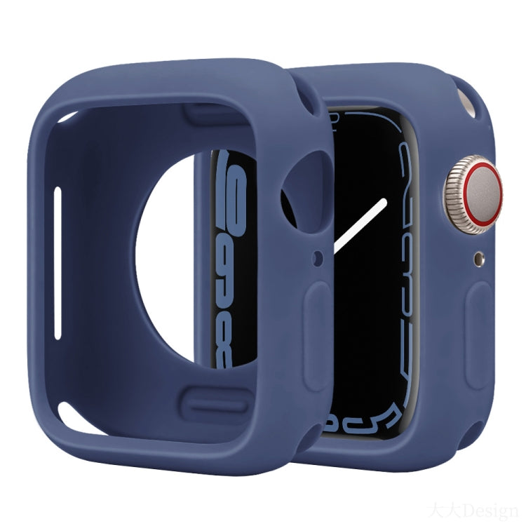 For Apple Watch Series 38mm / 40mm Candy Silicone Half Coverage Watch Case
