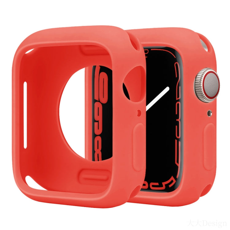For Apple Watch Series 38mm / 40mm Candy Silicone Half Coverage Watch Case