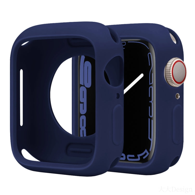 For Apple Watch Series 38mm / 40mm Candy Silicone Half Coverage Watch Case