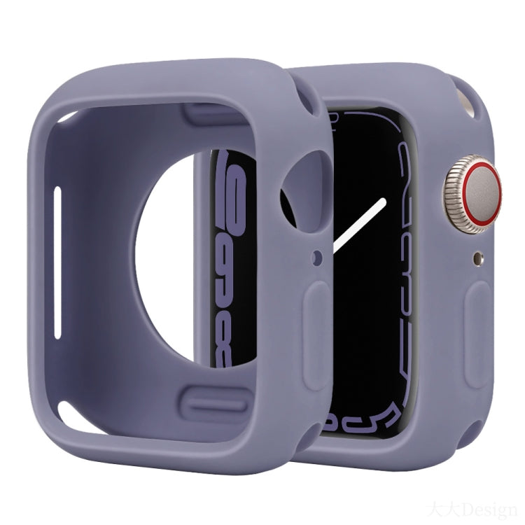For Apple Watch Series 38mm / 40mm Candy Silicone Half Coverage Watch Case