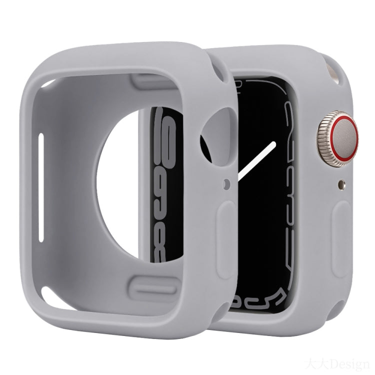 For Apple Watch Series 38mm / 40mm Candy Silicone Half Coverage Watch Case