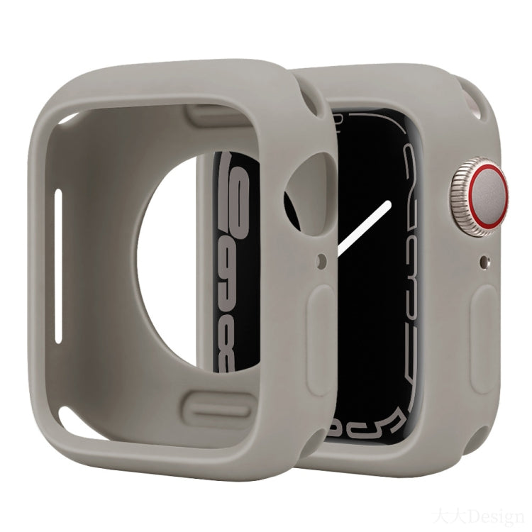 For Apple Watch Series 38mm / 40mm Candy Silicone Half Coverage Watch Case