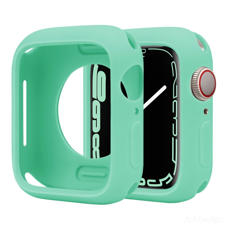 For Apple Watch Series 42mm / 44mm Candy Silicone Half Coverage Watch Case