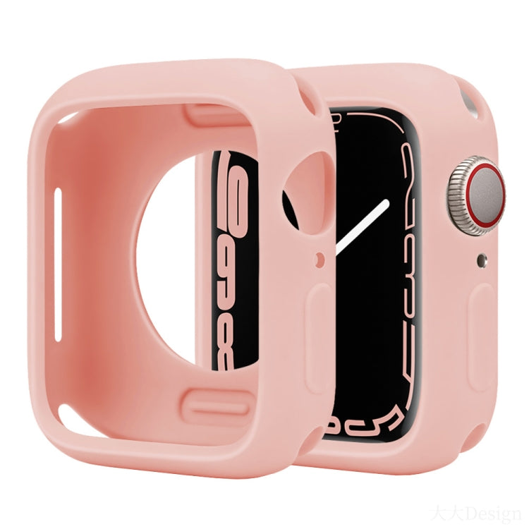 For Apple Watch Series 42mm / 44mm Candy Silicone Half Coverage Watch Case