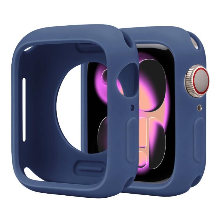 For Apple Watch Series 11 / 10 46mm Candy Silicone Half Coverage Watch Case