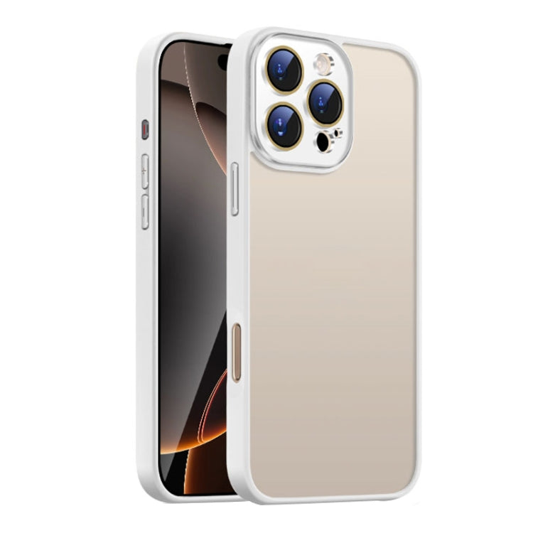 For iPhone 16 Pro Max Nano Semi-transparent Frosted Skin Feel Phone Case