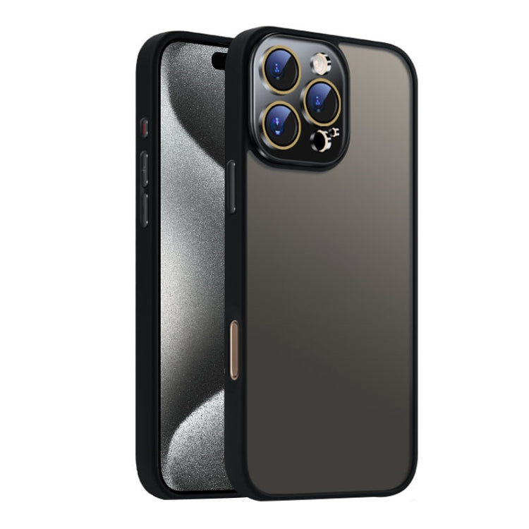 For iPhone 15 Pro Max Nano Semi-transparent Frosted Skin Feel Phone Case