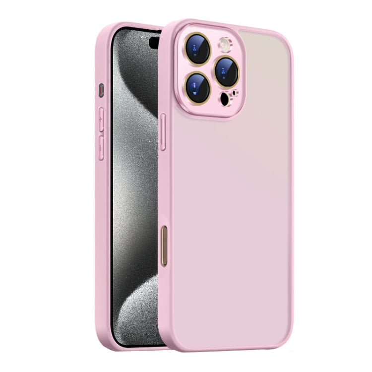 For iPhone 15 Pro Max Nano Semi-transparent Frosted Skin Feel Phone Case