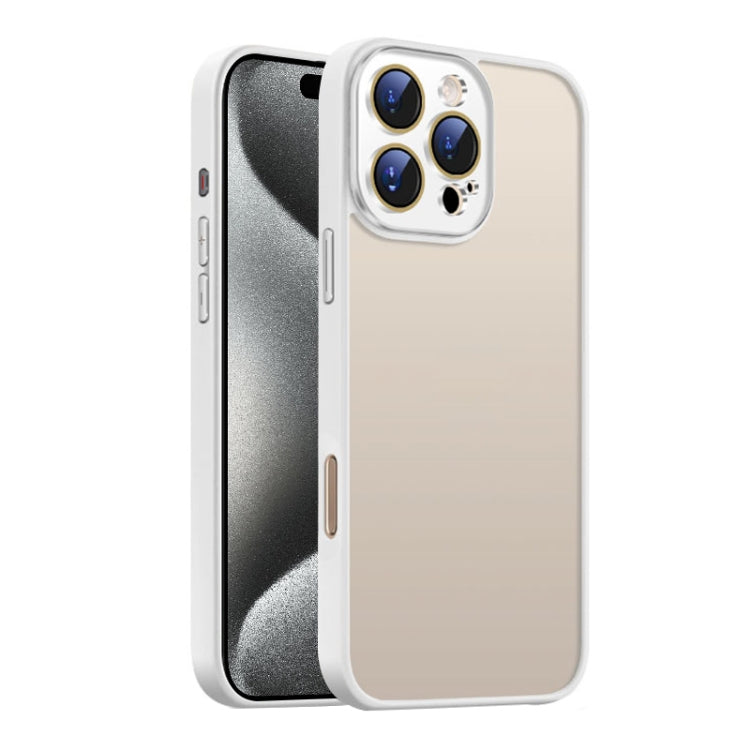 For iPhone 15 Pro Nano Semi-transparent Frosted Skin Feel Phone Case